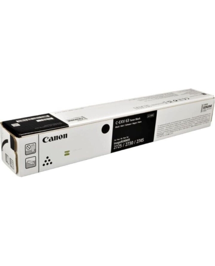 Тонер Canon 5142C002 Toner C-EXV 63 Black Черный