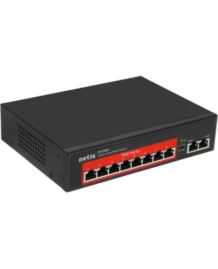 Коммутатор NETIS P110C 6Port 10/100M 4POE