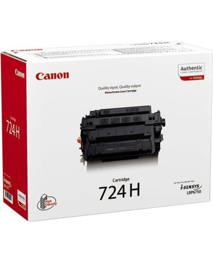 Картридж лазерный Canon 724H 3482B002 черный (12500стр.) для Canon LBP-6750Dn