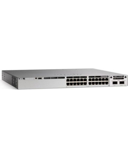 Коммутатор CISCO Catalyst 9300 (C9300-24T-E) 24-port 1Gb copper with modular uplinks, PS 1x350W, Network Essentials