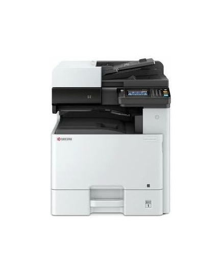 МФУ Kyocera Ecosys M8124cidn 1102P43NL0 МФУ (принтер, сканер, копир) для большого офиса 4-цветная лазерная печать до 24 стр/мин макс. формат печати A3 (297 × 420 мм) макс. размер отпечатка: 297 × 432 мм цветной ЖК-дисплей двусторонняя печать автоподача ор