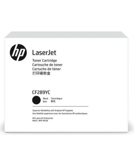 Контрактный Тонер-картридж HP 89Y CF289YC Blk Contract LJ Toner Cartridge