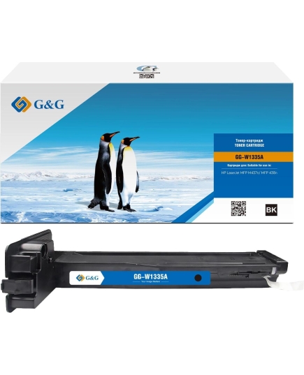 Картридж лазерный GG GG-W1335A W1335A черный (7400стр.) для HP LJ MFP M437n/MFP 438n