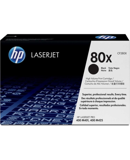 Картридж лазерный HP 80X CF280X черный (6900стр.) для HP LJ Pro M401/M425