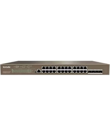 Коммутатор Tenda TEG5328P-24-410W 24port 1000M POE 4SFP