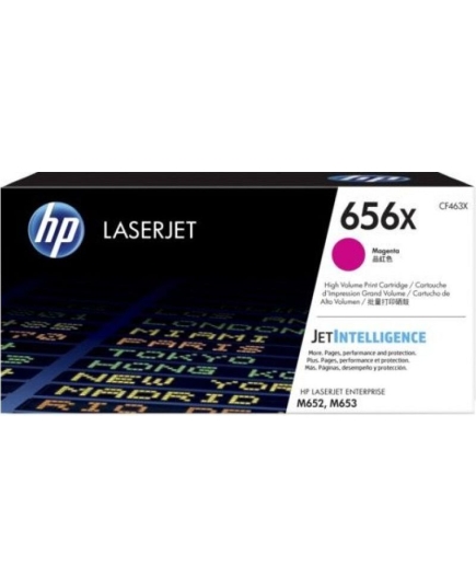 Картридж лазерный HP 656X CF463X пурпурный (22000стр.) для HP M652/653