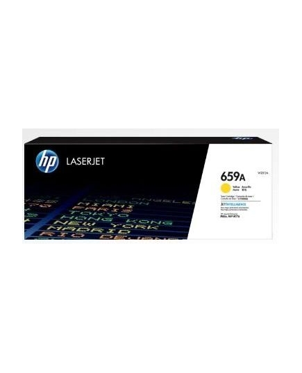 Картридж лазерный HP 659 W2012A желтый (13000стр.) для HP LJ M856/M776