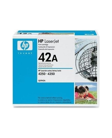 Картридж лазерный HP Q5942A черный (10000стр.) для HP LJ 4250/4350