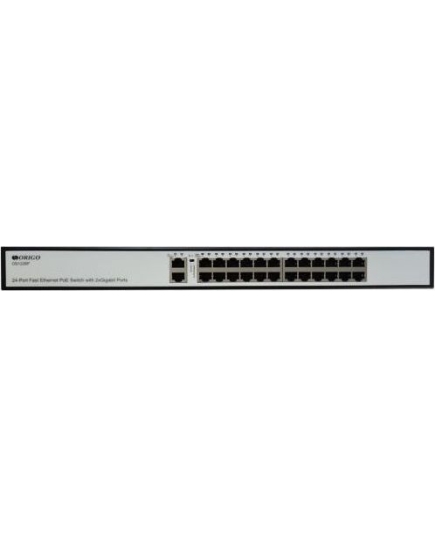 Коммутатор ORIGO OS1226P/285W/A1A 24x100Base-TX PoE+, 2x1000Base-T