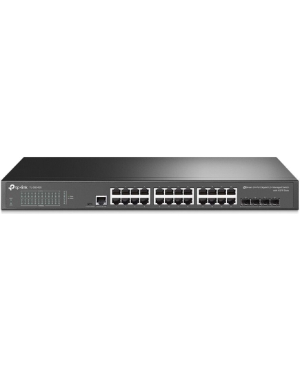 Коммутатор TP-Link JetStream (TL-SG3428) 24G 4SFP управляемый