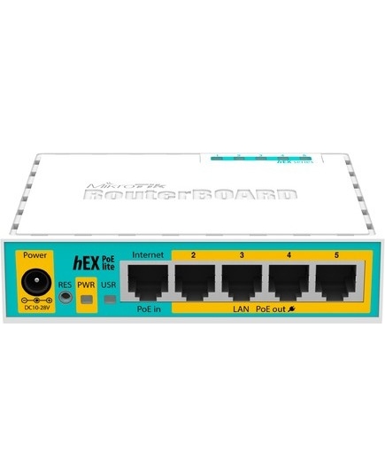 Роутер MikroTik hEX PoE lite (RB750UPR2) белый