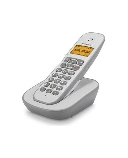 Телефон цифровой TEXET TX-D4505A DECT белый-серый