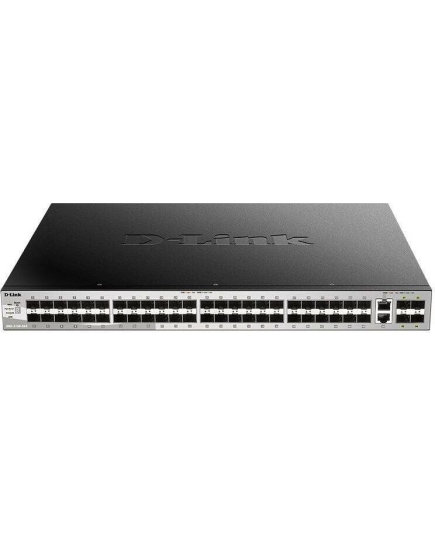 Коммутатор D-Link DGS-3130-54S/BY/A1A (48 x SFP, 2 x 10GE, 4 x SFP+, L3)