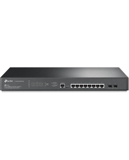 Коммутатор TP-Link (TL-SG3210XHP-M2) 2SFP+ 8PoE+ 240W управляемый