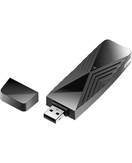 Сетевой адаптер D-Link DWA-X1850 (DWA-X1850/A1A) AX1800/USB 3.0/WiFi (ант.внутр.) 2ант.