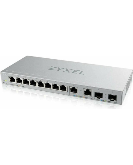 Коммутатор Zyxel XGS1210-12-ZZ0102F (L2) 8x1Гбит/с 2x2.5Гбит/с 2SFP+ управляемый