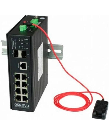 Коммутатор Osnovo (SW-80802/I(Port 90W, 300W)) 8G 2SFP 8PoE