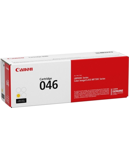 Картридж лазерный Canon 046 Y 1247C002 желтый (2300стр.) для Canon i-SENSYS LBP650/MF730