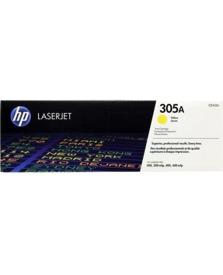 Картридж лазерный HP 305A CE412A желтый (2600стр.) для HP CLJ M451