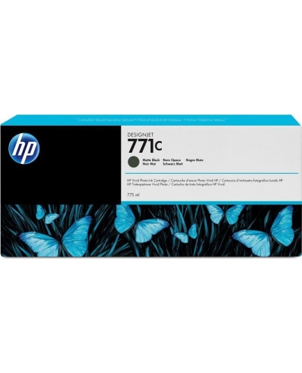 Картридж струйный HP 771C B6Y07A черный матовый (775мл) для HP DJ Z6200