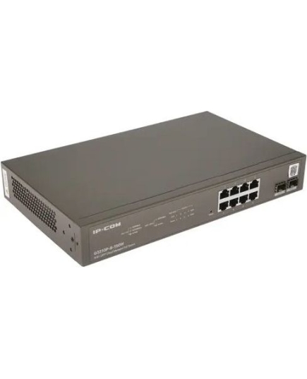 Коммутатор IP-COM G3310P-8-150W 8GE/2SFP POE Managed