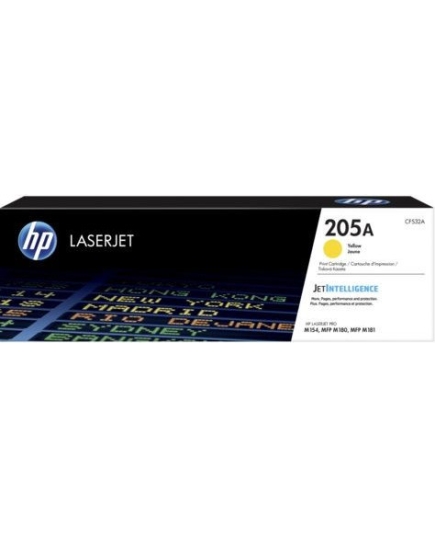 Картридж лазерный HP 205A CF532A желтый (900стр.) для HP MFP M180/181