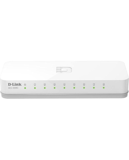 Коммутатор D-Link DES-1008C/B1A белый