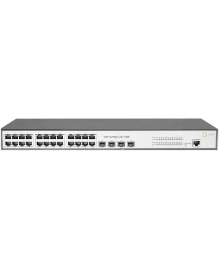 Коммутатор SNR (SNR-S2982G-24T-POE) 24G 4SFP 24PoE 185W управляемый