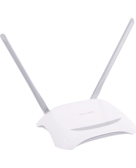 TP-LINK TL-WR840N, Wi-Fi Роутер, 300Mbps, Mediatek, 2T2R, 2.4GHz, 802.11n/g/b, 4-port Switch, 2 несъёмные антенны 5 dBi