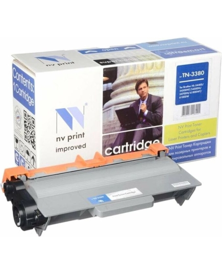 Картридж NVPrint совместимый Brother TN-3380T для HL-5440D/5450DN/5470DW/6180DW/8250/8950/DCP-8110/MFC-8520 (8000k)