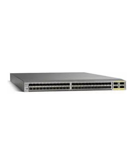 Коммутатор Cisco Nexus (N6K-C6001-64P) Managed, Layer 3, 48x 1/10 GbE/FCoE (SFP+), 4x 40 GbE/FCoE (QSFP)