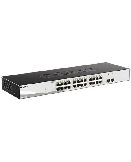 Коммутатор D-Link DGS-1210-26/F3A с 24 портами 10/100/1000Base-T и 2 портами 1000Base-X SFP