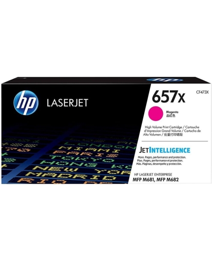 Картридж лазерный HP 657X CF473X пурпурный (23000стр.) для HP CLJet Enterprise Flow M681z/M682z/681dh/681f