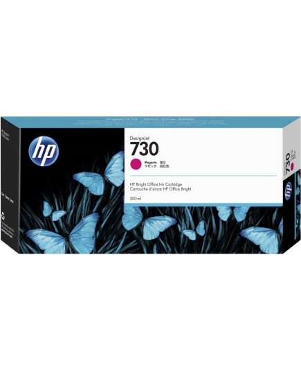 Картридж струйный HP 730 P2V69A пурпурный (400мл) для HP DJ T1700