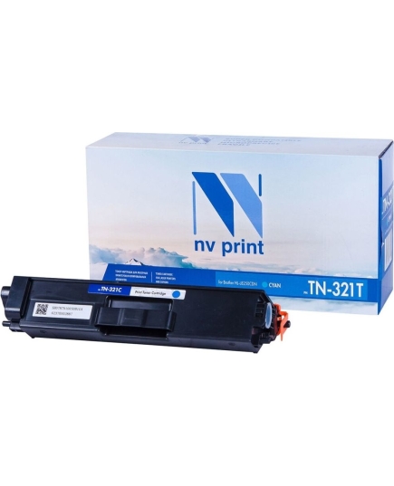 Тонер-картридж NVPrint совместимый NV-TN-321 Cyan для Konica Minolta Bizhub С224/C284/C284e/C364 (25000k)