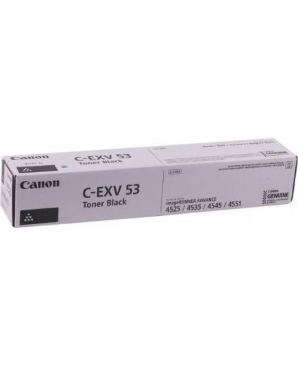 Тонер-картридж Canon C-EXV53 0473C002 черный для принтера iR ADV 4525i/4535i/4545i/4551i 260гр.