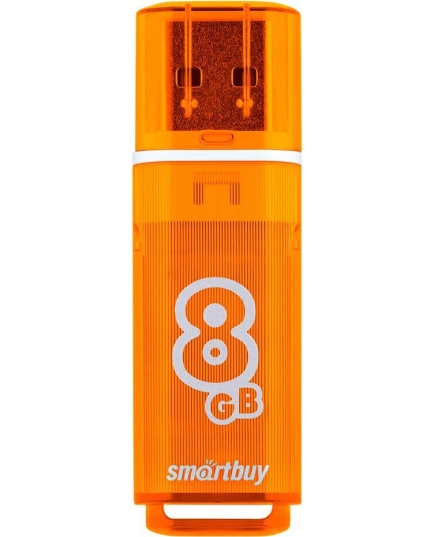 USB 8GB Smart Buy Glossy оранжевый