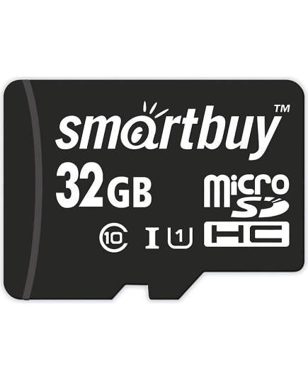 Карта флэш-памяти MicroSD 32 Гб Smart Buy +SD адаптер (class 10) LE