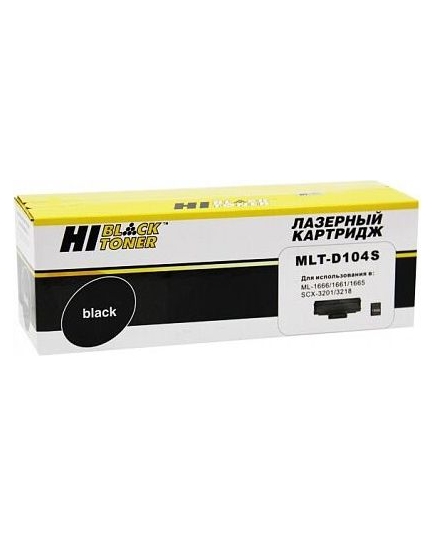 Картридж Hi-Black (HB-MLT-D104S) для Samsung ML-1660/1665/1860/SCX-3200/3205, 1,5K