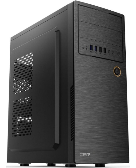 Корпус CBR E180 PCC-ATX-E180-USB32-USB22-450W ATX Miditower, c БП ATX450-12EC (450W/120mm), 2*USB 3.0, 2*USB 2.0, HD Audio+Mic, Black