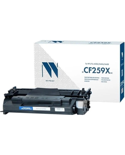 Картридж лазерный NV Print NV-CF259XNC черный, 10000 страниц, совместимый для LJ Pro M304/M404/M428 без чипа