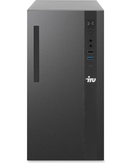 ПК iRU 310SC (1969049) Intel Core i3 12100, DDR4 8ГБ, 256ГБ(SSD), Intel UHD Graphics 730, Windows 11 Professional, черный