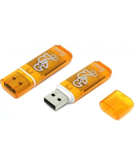 USB 32GB Smart Buy Glossy оранжевый