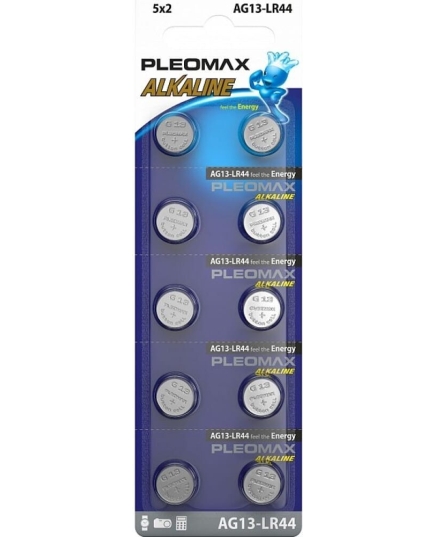 Элемент питания SAMSUNG PLEOMAX AG13 (357) LR1154, LR44 Button Cell (10/100/2000/112000)