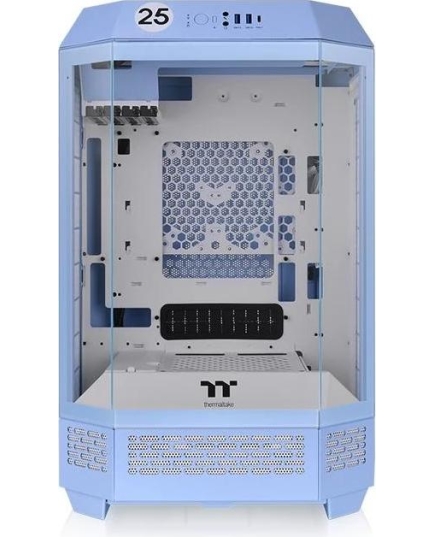 Корпус Thermaltake The Tower 300 Hydrangea (CA-1Y4-00SFWN-00) голубой без БП miniITX 7x120mm 5x140mm 2xUSB3.0 audio bott PSU