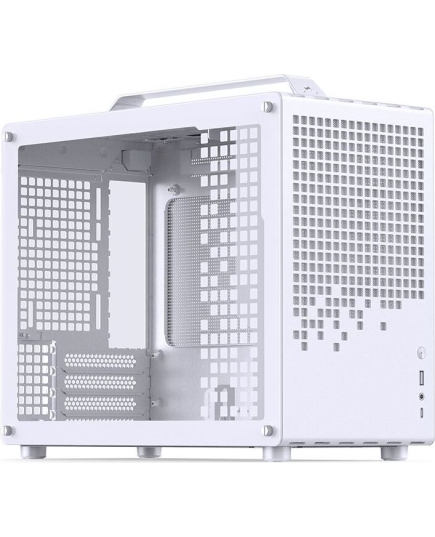 Корпус JONSBO Jonsplus Z20 White без БП, боковая панель из закаленного стекла, mini-ITX, micro-ATX, белый