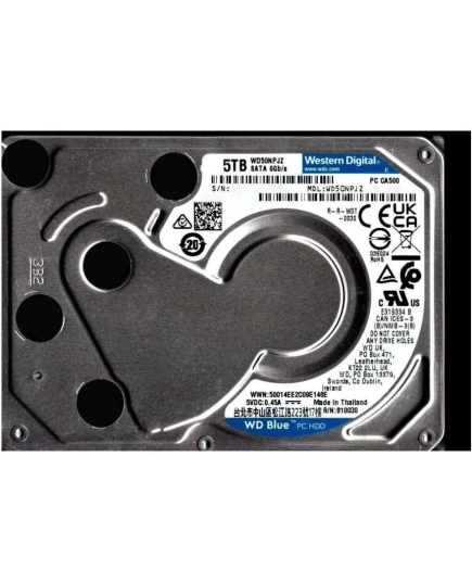 HDD WD WD50NPJZ SATA3 5Tb 2.5" Blue 4800 RPM 128Mb