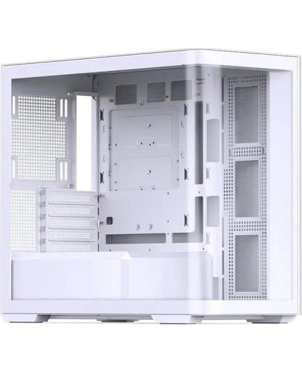 Корпус JONSBO D300 White без БП, боковая панель из закаленного стекла, mini-ITX, micro-ATX, белый