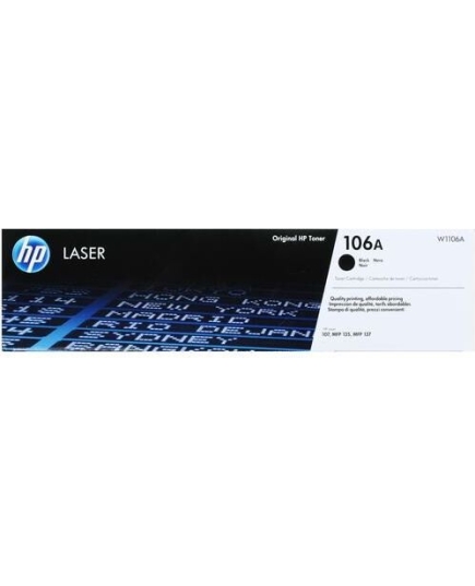 Тонер-картридж HP 106A Black Original Laser Toner Cartridge (W1106A)