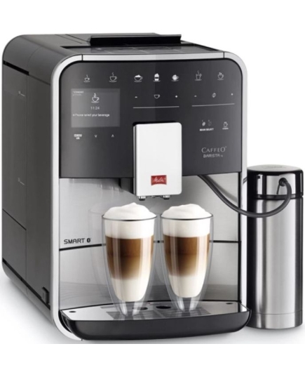 Кофемашина Melitta Caffeo F 860-100 серебристый/черный